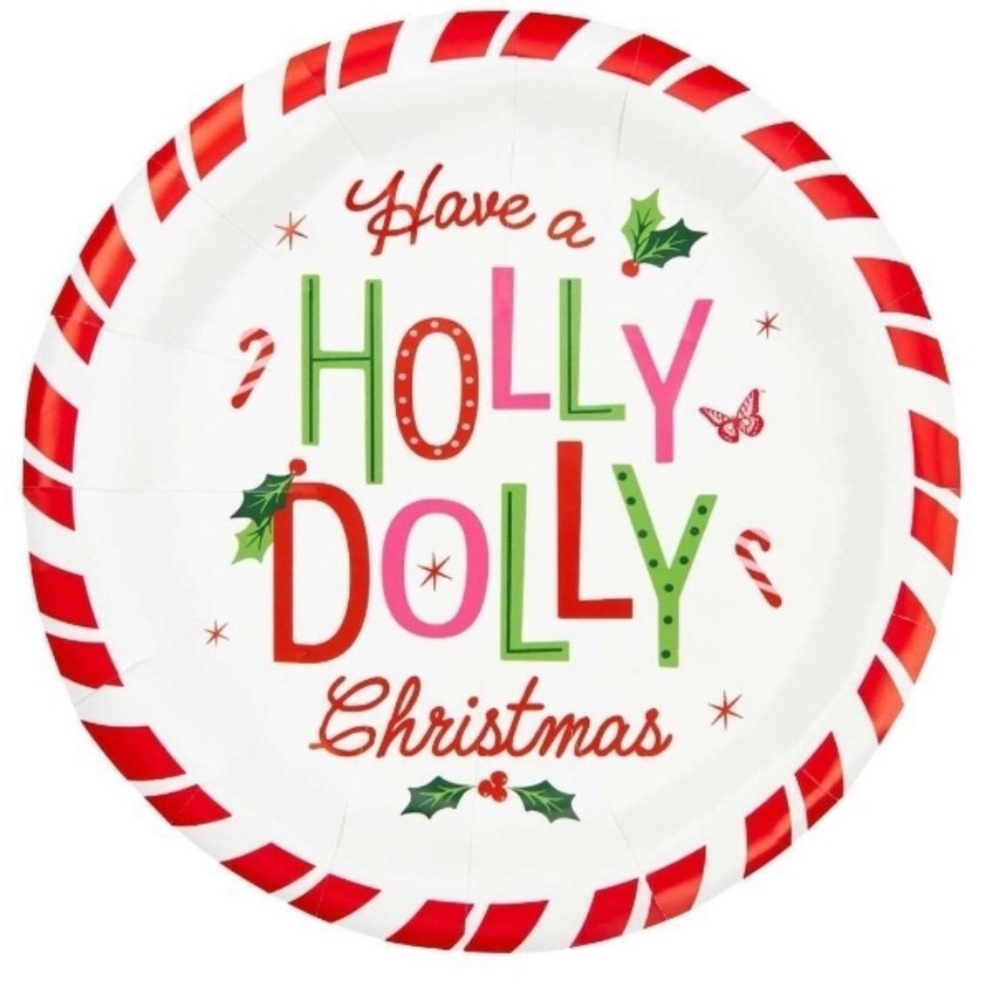 Have a Holly Dolly Christmas Holiday Napkins & Plates Set - Picture 3 of 7